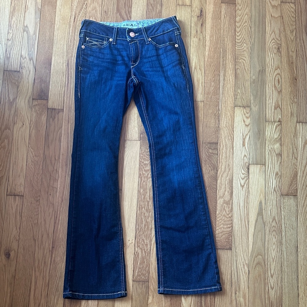 Ariat Women's Dark Blue Boot Cut Jeans